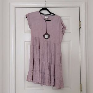Knox Rose lilac haze dress. Extra small new with tags